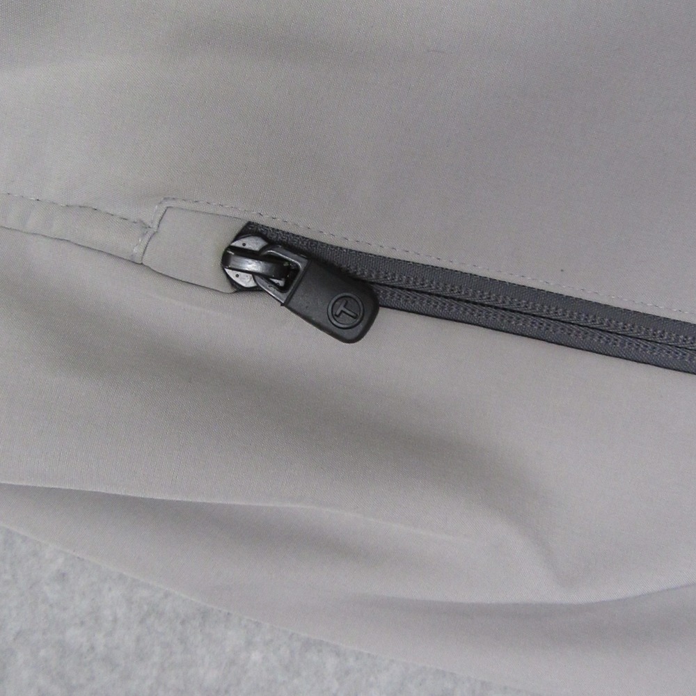 Tumi Womens Grey Softshell Fleece Lined Full Zip Jacket Size Medium - Picture 8 of 10